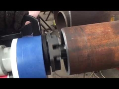 Electric Pipe Beveling Machine 18-820 mm 1.2-2 kW Round Pipe