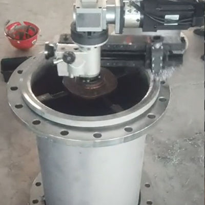 WFS المحمولة شفة آلة مواجهة 2.0hp محرك 50mm شفة آلة
