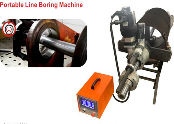 البناء CNC المحمولة الخط آلة مملة 118r / دقيقة لإصلاح حفارة